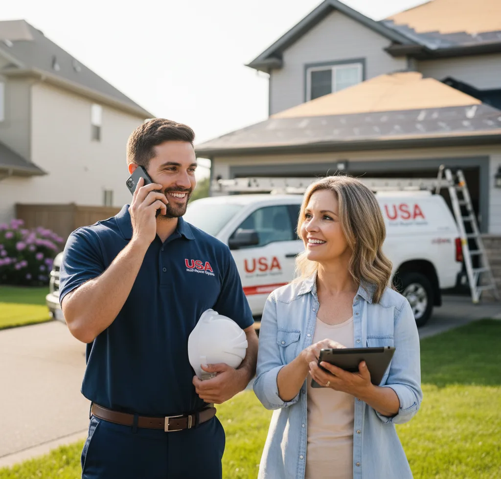 USA Roof Repair Experts customer support in Bloomingdale